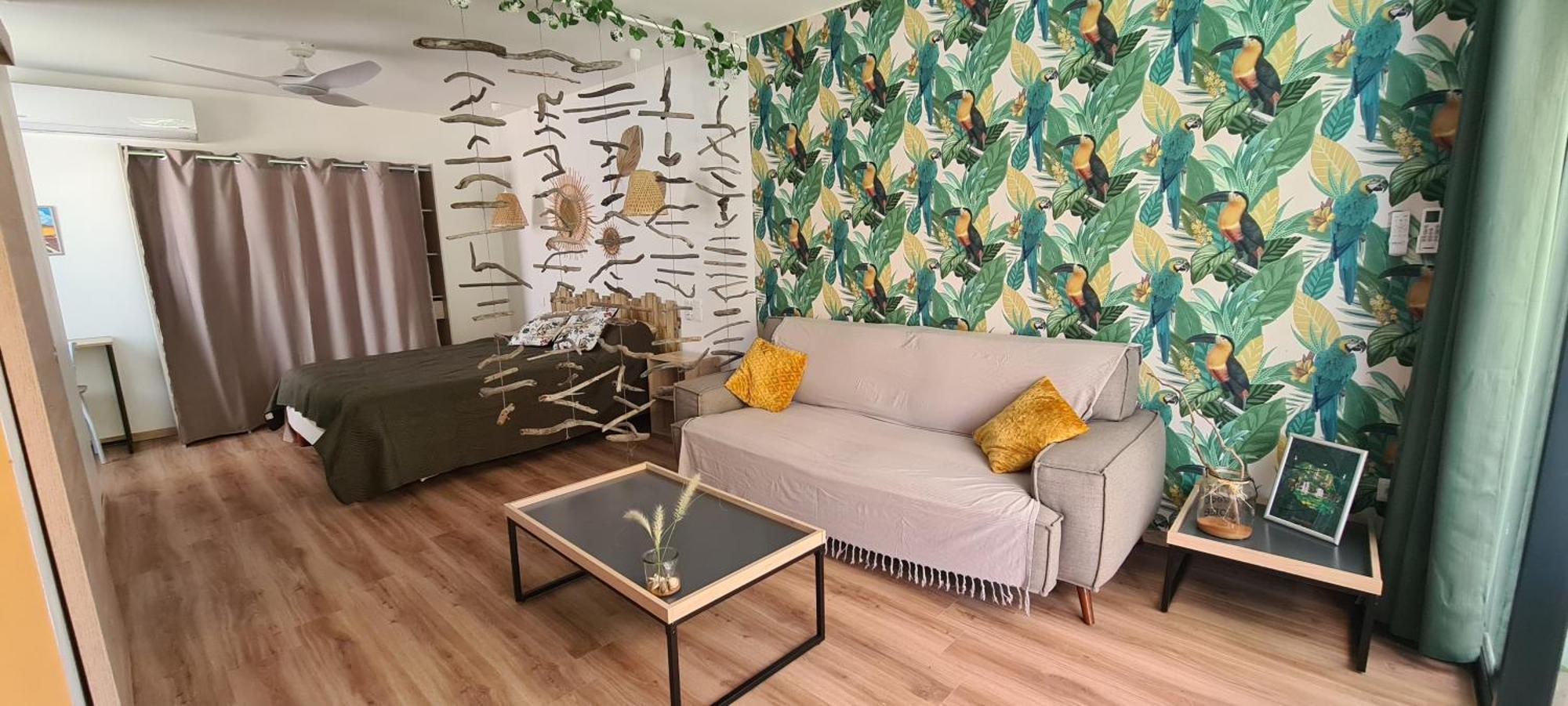 Coquet Appartement A 50 M Du Lagon Étang-Salé les Bains Dış mekan fotoğraf